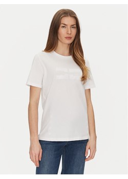 Elisabetta Franchi T-Shirt MA-002-51E2-V200 Biały Regular Fit - id: 0000305003447 - marki Elisabetta Franchi - 182626557 Elisabetta Franchi T-Shirt MA-002-51E2-V200 Biały Regular Fit ze sklepu MODIVO w kategorii Bluzki damskie - zdjęcie 182626557