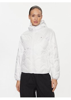 Tommy Jeans Kurtka przejściowa DW0DW17242 Biały Regular Fit ze sklepu MODIVO w kategorii Kurtki damskie - zdjęcie 182626689