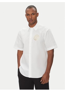 Versace Jeans Couture Koszula 78GALY11 Biały Regular Fit ze sklepu MODIVO w kategorii Koszule męskie - zdjęcie 182626768
