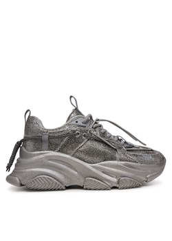 Steve Madden Sneakersy Vault 2R SM11003549 Srebrny ze sklepu MODIVO w kategorii Buty sportowe damskie - zdjęcie 182626827