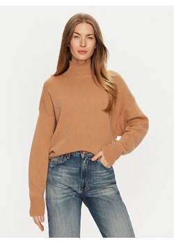 ViCOLO Sweter 77011S Brązowy Regular Fit ze sklepu MODIVO w kategorii Swetry damskie - zdjęcie 182626869