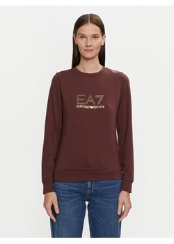 EA7 Emporio Armani Bluza 8NTM45 TJ9RZ 1755 Brązowy Regular Fit - id: 0000303962760 - marki Emporio Armani - 182626898 EA7 Emporio Armani Bluza 8NTM45 TJ9RZ 1755 Brązowy Regular Fit ze sklepu MODIVO w kategorii Bluzy damskie - zdjęcie 182626898