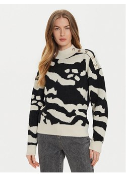 Morgan Sweter 242-MFELIX Beżowy Regular Fit ze sklepu MODIVO w kategorii Swetry damskie - zdjęcie 182626906