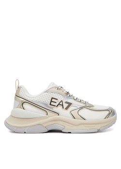 EA7 Emporio Armani Sneakersy X8X249 XK446 D141 Biały ze sklepu MODIVO w kategorii Buty sportowe damskie - zdjęcie 182626959
