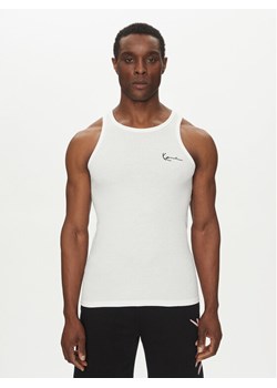 Karl Kani Tank top Essential 60310020 Biały Slim Fit ze sklepu MODIVO w kategorii T-shirty męskie - zdjęcie 182626995