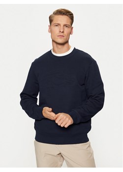 Lacoste Bluza SH3595 Granatowy Classic Fit ze sklepu MODIVO w kategorii Bluzy męskie - zdjęcie 182626998