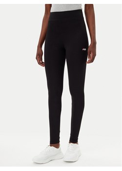 Fila Legginsy FAW0456 Czarny Slim Fit ze sklepu MODIVO w kategorii Spodnie damskie - zdjęcie 182627115