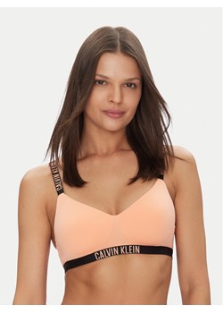 Calvin Klein Underwear Biustonosz bezfiszbinowy 000QF7659E Różowy ze sklepu MODIVO w kategorii Biustonosze - zdjęcie 182627236