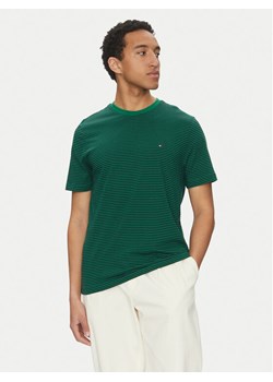 Tommy Hilfiger T-Shirt Ess Seasonal MW0MW39995 Zielony Regular Fit ze sklepu MODIVO w kategorii T-shirty męskie - zdjęcie 182627259