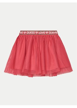 Guess Spódnica K5RD05 KACZ0 Różowy Regular Fit ze sklepu MODIVO w kategorii Spódnice dziewczęce - zdjęcie 182627337