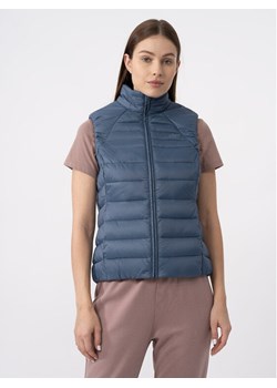4F Bezrękawnik 4FAW23TVESF072 Niebieski Slim Fit - id: 0000302879595 - marki 4F - 182627368 4F Bezrękawnik 4FAW23TVESF072 Niebieski Slim Fit ze sklepu MODIVO w kategorii Kamizelki damskie - zdjęcie 182627368