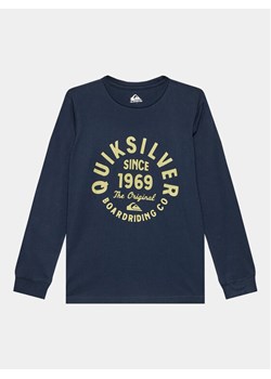 Quiksilver Bluzka Circlescriptfro Tees EQBZT04668 Granatowy Regular Fit ze sklepu MODIVO w kategorii T-shirty chłopięce - zdjęcie 182627489