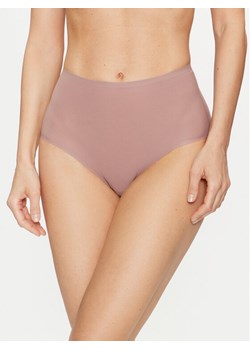 Chantelle Figi klasyczne z wysokim stanem Soft Stretch C26470 Beżowy ze sklepu MODIVO w kategorii Majtki damskie - zdjęcie 182627509