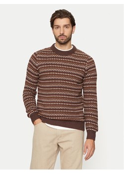 Only & Sons Sweter Musa 22027268 Brązowy Regular Fit ze sklepu MODIVO w kategorii Swetry męskie - zdjęcie 182627598