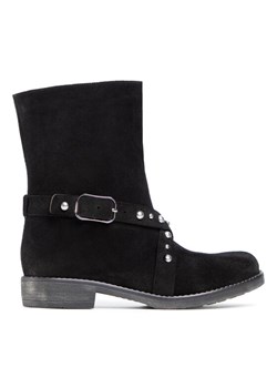 QUAZI Botki QZ-60-05-000962 Czarny ze sklepu MODIVO w kategorii Botki - zdjęcie 182627826