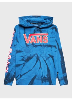 Vans Bluza SAILOR MOON Fleece Tie Dye VN0000AT Niebieski Regular Fit ze sklepu MODIVO w kategorii Bluzy chłopięce - zdjęcie 182628017