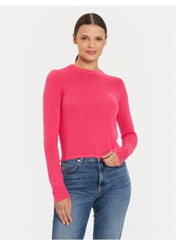 Hugo Sweter Scallia 50514296 Różowy Slim Fit ze sklepu MODIVO w kategorii Swetry damskie - zdjęcie 182628079