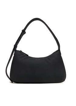 Calvin Klein Torebka Calvin Soft Shoulder Bag K60K612156 Czarny ze sklepu MODIVO w kategorii Torebki hobo - zdjęcie 182628086