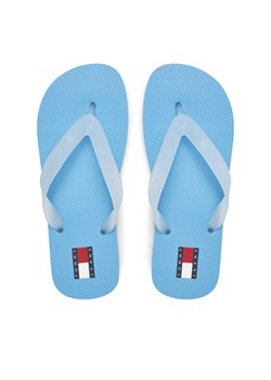 Tommy Jeans Japonki Tjw Logo Flip Flop EN0EN02447 Błękitny ze sklepu MODIVO w kategorii Klapki damskie - zdjęcie 182628095