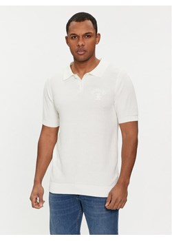 Richmond X Polo Carena UMP24214PO Biały Regular Fit ze sklepu MODIVO w kategorii T-shirty męskie - zdjęcie 182628099