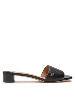 Lauren Ralph Lauren Klapki 802925259001 Czarny ze sklepu MODIVO w kategorii Klapki damskie - zdjęcie 182628157
