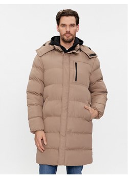 Brave Soul Kurtka puchowa MJK-ELSDONSTONE Beżowy Regular Fit ze sklepu MODIVO w kategorii Kurtki męskie - zdjęcie 182628185