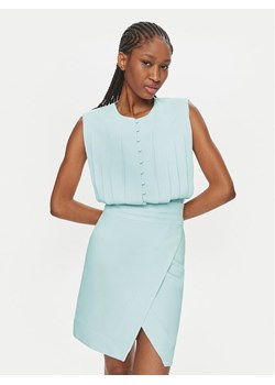 MVP Wardrobe Body MVPE4BO094.0CP0037 Granatowy Shirt Fit ze sklepu MODIVO w kategorii Bluzki damskie - zdjęcie 182628227