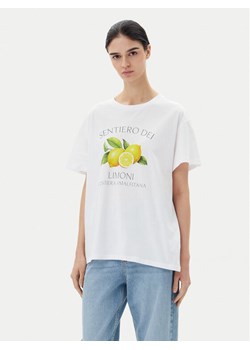 Pieces T-Shirt Thea 17157114 Biały Standard Fit ze sklepu MODIVO w kategorii Bluzki damskie - zdjęcie 182628237