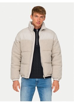Only & Sons Kurtka zimowa 22030456 Beżowy Regular Fit ze sklepu MODIVO w kategorii Kurtki męskie - zdjęcie 182628276