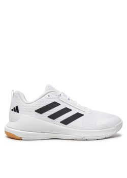 adidas Buty halowe Novaflight 2 ID3667 Biały ze sklepu MODIVO w kategorii Buty sportowe męskie - zdjęcie 182628279