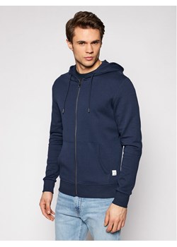 Jack&Jones Bluza Basic 12181901 Granatowy Regular Fit ze sklepu MODIVO w kategorii Bluzy męskie - zdjęcie 182628307