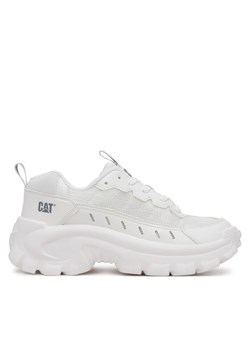 CATerpillar Sneakersy Intruder Lite Vent P726187 Biały ze sklepu MODIVO w kategorii Buty sportowe męskie - zdjęcie 182628357