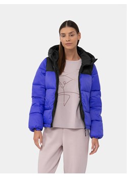 4F Kurtka zimowa 4FAW23TDJAF230 Niebieski Regular Fit ze sklepu MODIVO w kategorii Kurtki damskie - zdjęcie 182628408