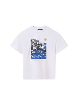 Mayoral T-Shirt 6006 Biały Regular Fit ze sklepu MODIVO w kategorii T-shirty chłopięce - zdjęcie 182628418