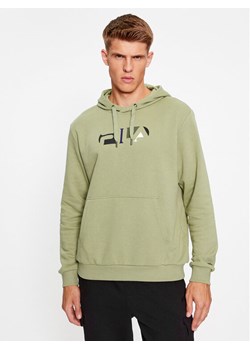 Fila Bluza FAM0511 Zielony Regular Fit ze sklepu MODIVO w kategorii Bluzy męskie - zdjęcie 182628446