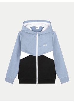 Boss Bluza J51118 D Czarny Regular Fit ze sklepu MODIVO w kategorii Bluzy chłopięce - zdjęcie 182628469