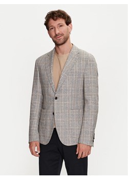JOOP! Marynarka 17 JB-47Hoverest 30042862 Szary Slim Fit ze sklepu MODIVO w kategorii Marynarki męskie - zdjęcie 182628545