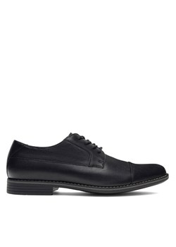 Lanetti Półbuty M16SS025-33 Czarny ze sklepu MODIVO w kategorii Buty eleganckie męskie - zdjęcie 182628556