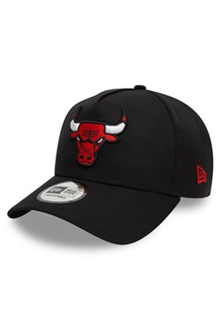 New Era Czapka z daszkiem Chicago Bulls NBA Patch Black 9FORTY A-Frame 60595220 Czarny ze sklepu MODIVO w kategorii Czapki z daszkiem męskie - zdjęcie 182628587