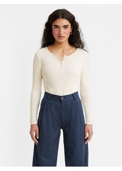 Levi's® Bluzka Dry Goods A5910-0003 Écru Regular Fit ze sklepu MODIVO w kategorii Bluzki damskie - zdjęcie 182628588