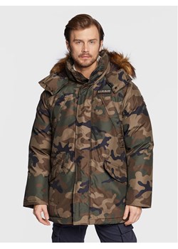 Napapijri Kurtka zimowa Epoch NP0A4GM9 Zielony Regular Fit ze sklepu MODIVO w kategorii Kurtki męskie - zdjęcie 182628659