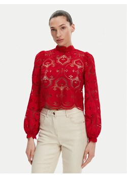 Morgan Bluzka 251-OMBRE Czerwony Regular Fit ze sklepu MODIVO w kategorii Bluzki damskie - zdjęcie 182628749
