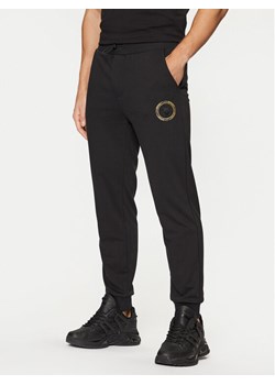 Plein Sport Spodnie dresowe AADC MJT2458 STE001N Czarny Regular Fit ze sklepu MODIVO w kategorii Spodnie męskie - zdjęcie 182628827