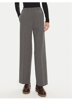 Weekend Max Mara Spodnie materiałowe Petra 2425136022 Szary Loose Fit ze sklepu MODIVO w kategorii Spodnie damskie - zdjęcie 182629025