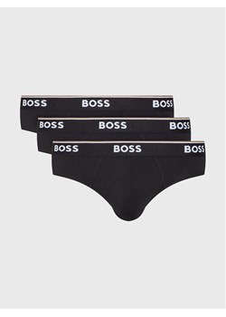 Boss Komplet 3 par slipów Power 50475273 Czarny ze sklepu MODIVO w kategorii Majtki męskie - zdjęcie 182629028