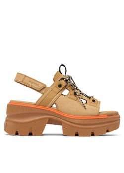Sorel Sandały REIN CB™ 2113101 Brązowy ze sklepu MODIVO w kategorii Sandały damskie - zdjęcie 182629047