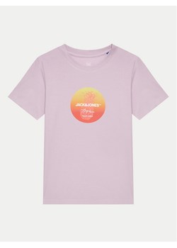 Jack&Jones Junior T-Shirt Joraruba 12257136 Fioletowy Standard Fit ze sklepu MODIVO w kategorii Bluzki dziewczęce - zdjęcie 182629067
