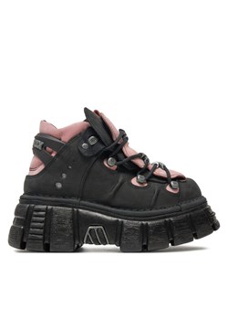 NEW ROCK Sneakersy M-106-C26 Czarny ze sklepu MODIVO w kategorii Botki - zdjęcie 182629246