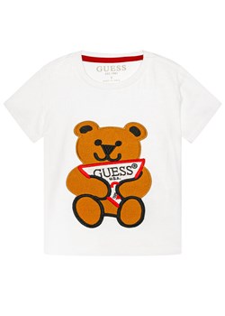 Guess T-Shirt N0BI22 I3Z00 Biały Regular Fit ze sklepu MODIVO w kategorii Koszulki niemowlęce - zdjęcie 182629257