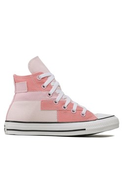 Converse Trampki Chuck Taylor All Star Patchwork A06024C Biały ze sklepu MODIVO w kategorii Trampki męskie - zdjęcie 182629388